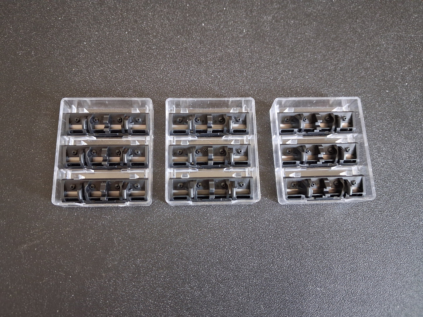 3 6-layer Stainless Steel Razor Cartridges